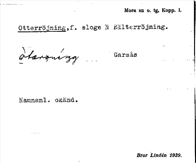 Bild på arkivkortet för arkivposten Otterröjning