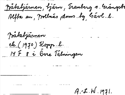 Bild på arkivkortet för arkivposten Båtatjärnen