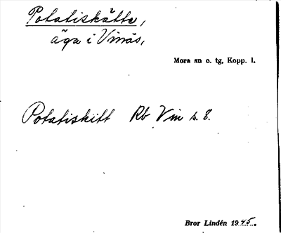Bild på arkivkortet för arkivposten Potatiskätte