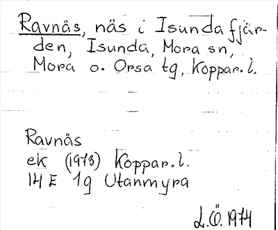 Bild på arkivkortet för arkivposten Ravnäs