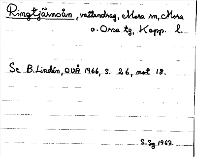 Bild på arkivkortet för arkivposten Ringtjärnsån