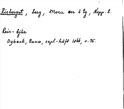 Bild på arkivkortet för arkivposten Risberget