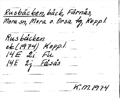 Bild på arkivkortet för arkivposten Rusbäcken