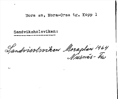 Bild på arkivkortet för arkivposten Sandviksholsviken