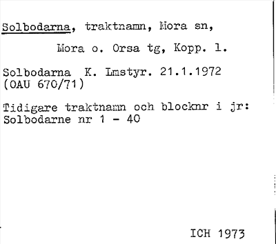 Bild på arkivkortet för arkivposten Solbodarna