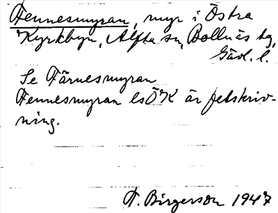 Bild på arkivkortet för arkivposten Fennesmyran