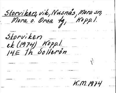 Bild på arkivkortet för arkivposten Storviken
