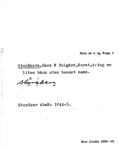 Bild på arkivkortet för arkivposten Sturåkern
