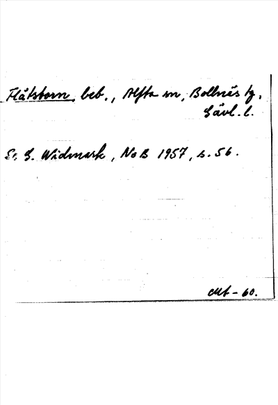 Bild på arkivkortet för arkivposten Flätsborn