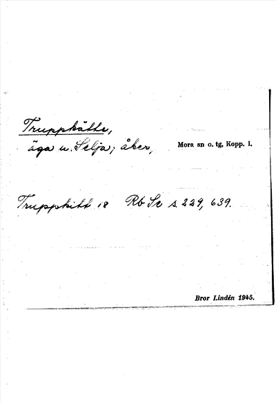 Bild på arkivkortet för arkivposten Truppkätte