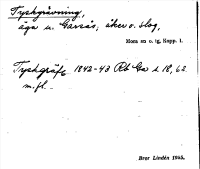 Bild på arkivkortet för arkivposten Tyskgrävning