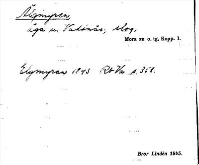 Bild på arkivkortet för arkivposten Älgmyren