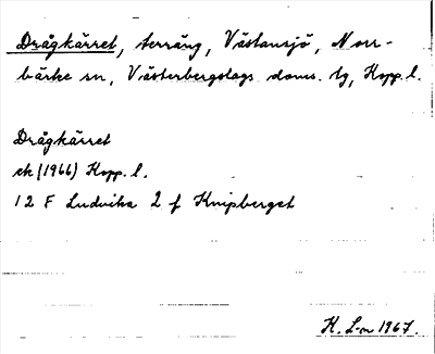 Bild på arkivkortet för arkivposten Drågkärret