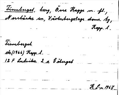 Bild på arkivkortet för arkivposten Finnberget