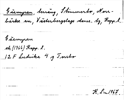 Bild på arkivkortet för arkivposten Gäsmyran