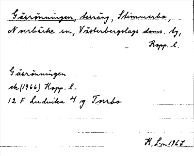 Bild på arkivkortet för arkivposten Gäsrönningen