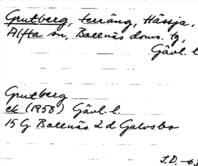 Bild på arkivkortet för arkivposten Grutberg
