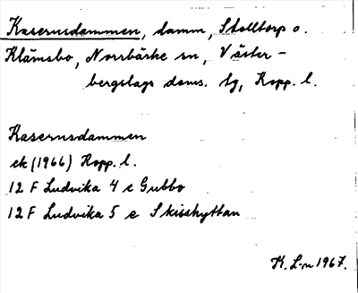 Bild på arkivkortet för arkivposten Kasernsdammen