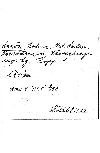 Bild på arkivkortet för arkivposten Lerön