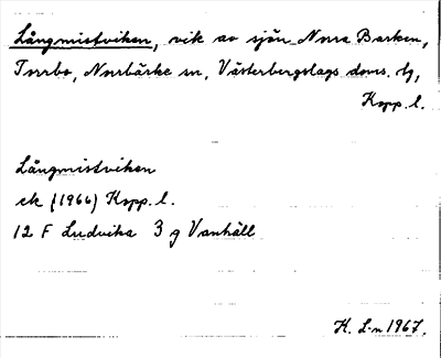 Bild på arkivkortet för arkivposten Långmistviken