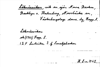 Bild på arkivkortet för arkivposten Löknäsviken