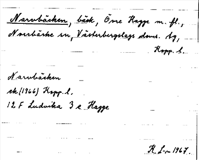 Bild på arkivkortet för arkivposten Narvbäcken