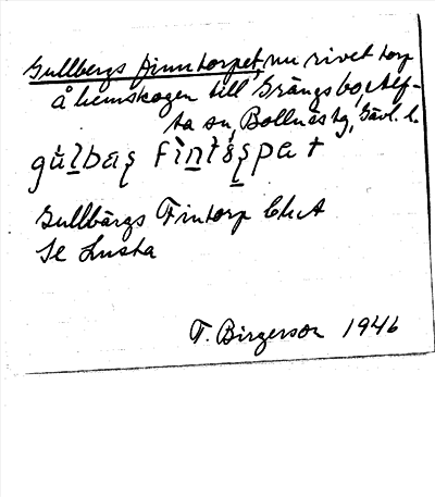 Bild på arkivkortet för arkivposten Gullbergs finntorpet
