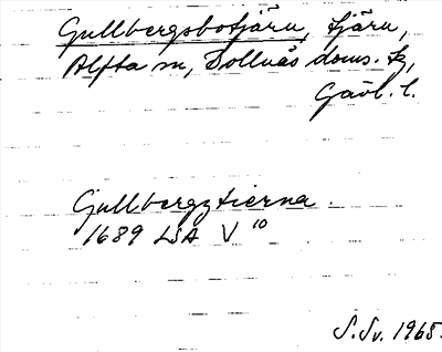Bild på arkivkortet för arkivposten Gullbergsbotjärn