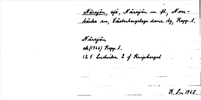 Bild på arkivkortet för arkivposten Närsjön
