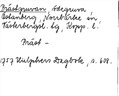 Bild på arkivkortet för arkivposten Prästgruvan