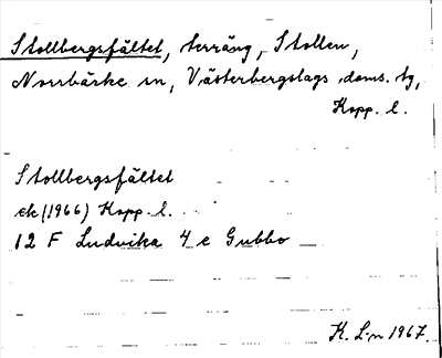Bild på arkivkortet för arkivposten Stollbergsfältet