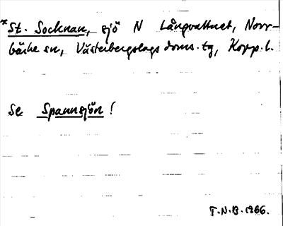 Bild på arkivkortet för arkivposten Stora Socknan