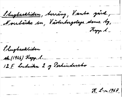 Bild på arkivkortet för arkivposten Stugbackliden