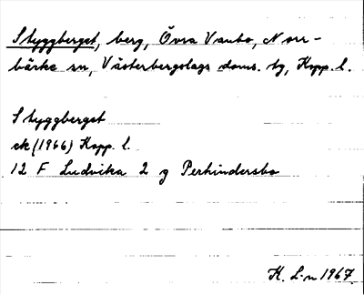Bild på arkivkortet för arkivposten Styggberget