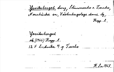 Bild på arkivkortet för arkivposten Yxviksberget
