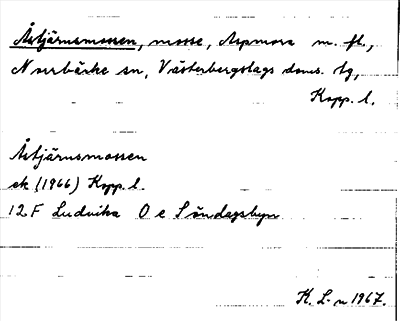 Bild på arkivkortet för arkivposten Åstjärnsmossen