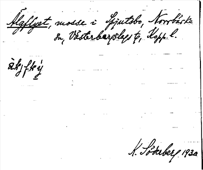 Bild på arkivkortet för arkivposten Älgflyet