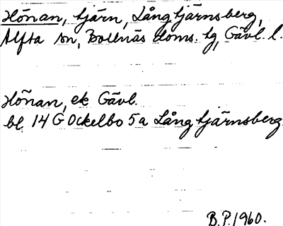 Bild på arkivkortet för arkivposten Hönan