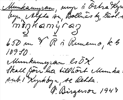 Bild på arkivkortet för arkivposten Munkamyren