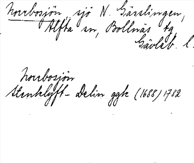 Bild på arkivkortet för arkivposten Norrbosjön