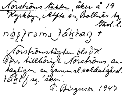 Bild på arkivkortet för arkivposten Norströms täkten