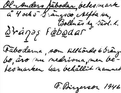 Bild på arkivkortet för arkivposten Ol-Anders fäbodar