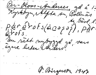 Bild på arkivkortet för arkivposten Per-Olovs-Anderses