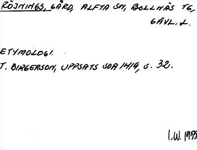 Bild på arkivkortet för arkivposten Röjnings