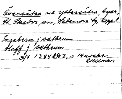 Bild på arkivkortet för arkivposten Översätra
