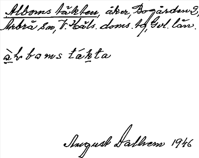 Bild på arkivkortet för arkivposten Alboms täkten