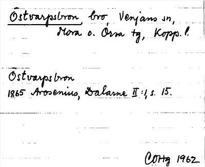 Bild på arkivkortet för arkivposten Östvarpsbron
