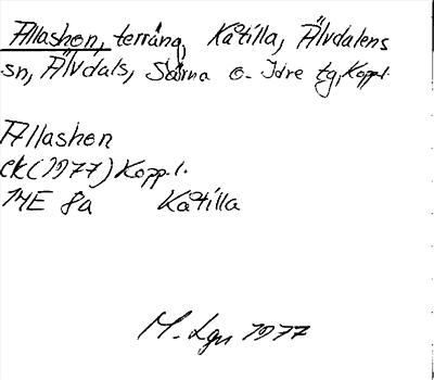 Bild på arkivkortet för arkivposten Allashon