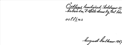 Bild på arkivkortet för arkivposten Östlins