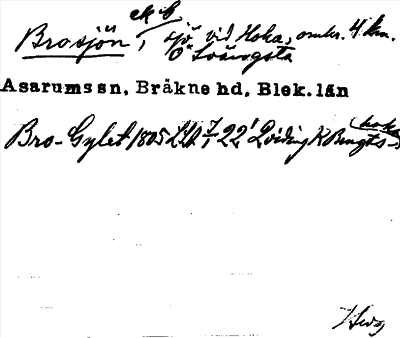 Bild på arkivkortet för arkivposten Brosjön
